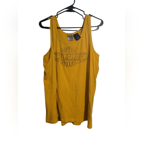 Harley-Davidson Black and White Jacket with Yellow Accents 2 Piece Set - Picture 3 of 7